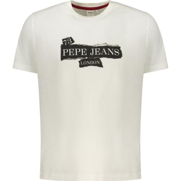 Pepe Jeans Griffin - Maglietta A Maniche Corte Bianco L Uomo Bianco L-image