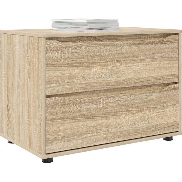 Vidaxl Armadio In Rovere Sonoma 80 X 48 X 57 Cm Materiale In Legno-image