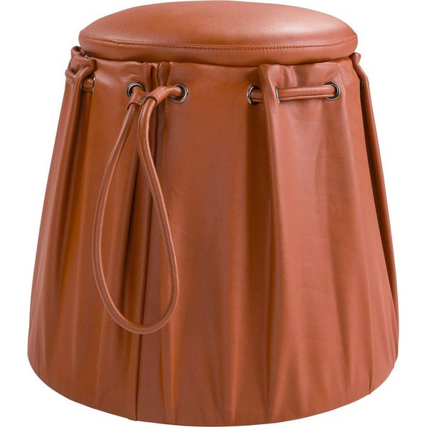 Angel Cerdá Caldera Pouf Arancione 5160-image