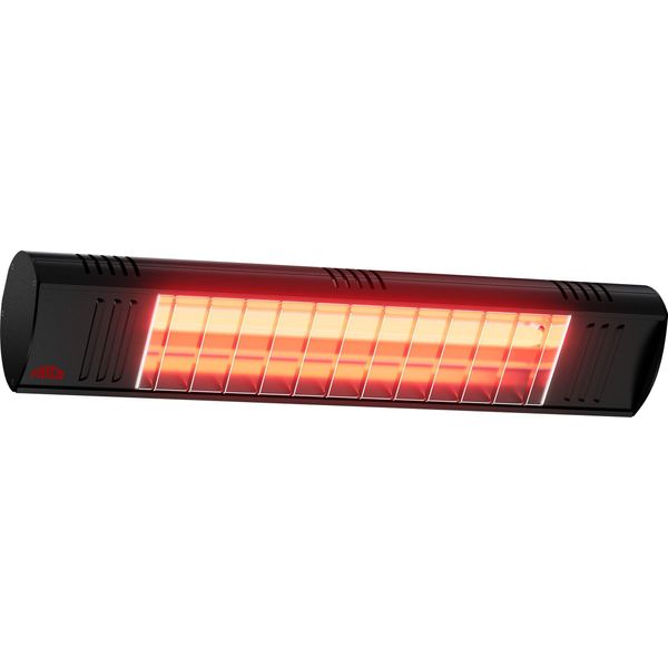 Riscaldatore A Infrarossi Term Short IP44 1500 Watt Nero-image