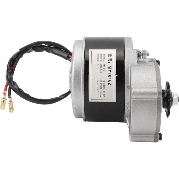 MY1016Z 24V 350W Riduzione Motore Elettrico Alluminio Rame 3000RPM Dc Spazzolato Per Moto-image