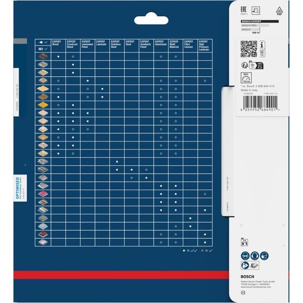Lama Circolare Bosch Expert Wood, 216X1,7X30 Mm, Z48, Angolo Di Smussatura 5°-image