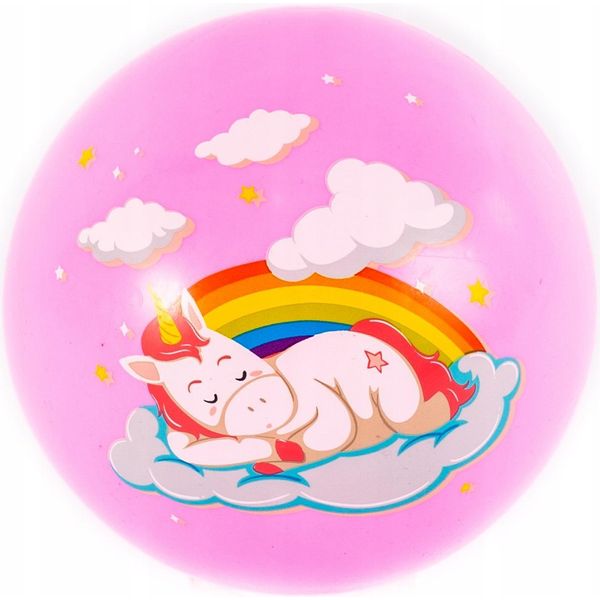 Palla Di Gomma Unicorno 23 Cm Diversi Colori A Scelta-image