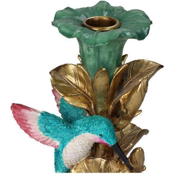 Portacandele Colibrì 26 Cm Portacandele Figurina-image