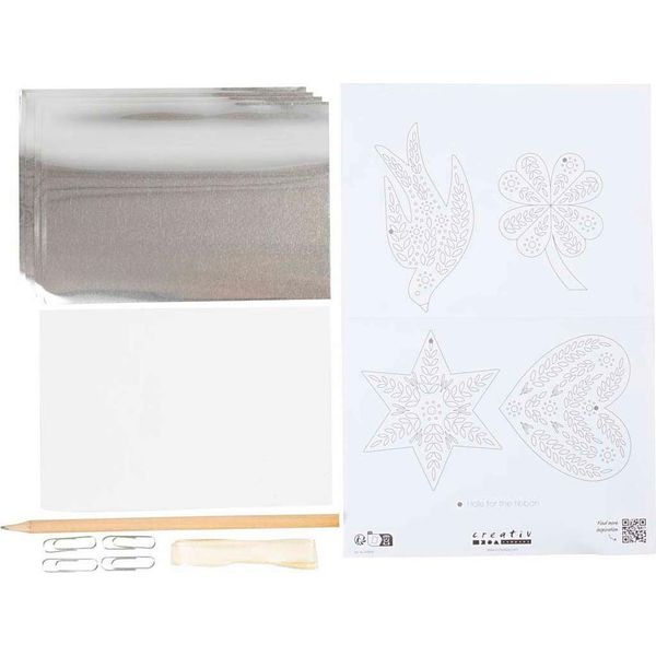 Creativ Company 977828, Set Creativo Per Bambini, Bianco-image