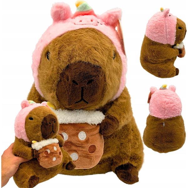 Peluche Capibara Unicorno Peluche Unicorno 30 Cm-image
