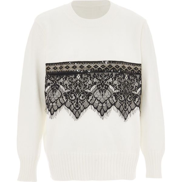 Caissa Damen Strickpullover - Wollweiss, M-image