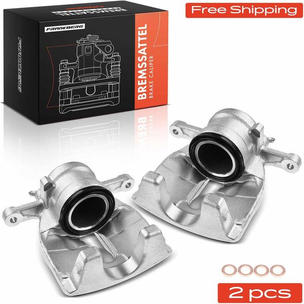 Frankberg 2X Pinza Freno Anteriore Sinistra Destra Per Mercedes-Benz Citan W415 Renault Kangoo KW0/1 FW0/1-image