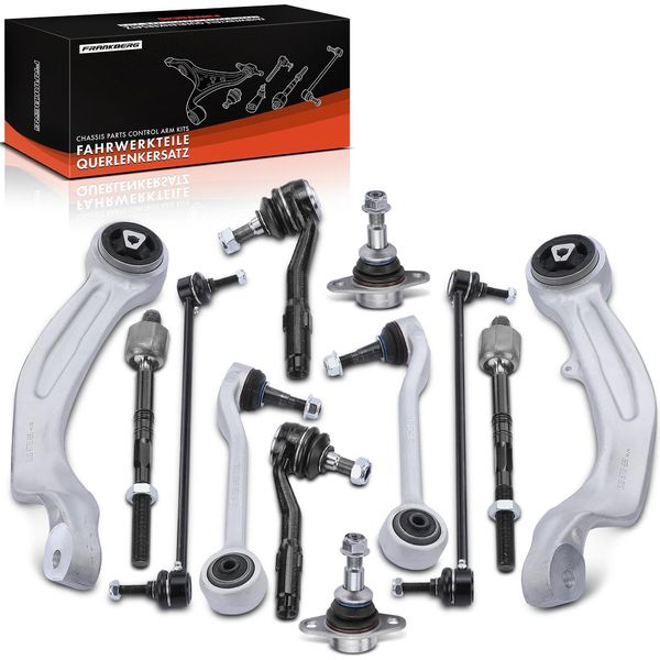 Frankberg 1X Set Di Bracci Oscillanti Asse Anteriore Per Bmw Serie 5 E60 Serie 5 Touring E61 3.0L 2.5L 2004-2010-image