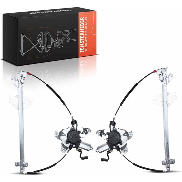 Frankberg 2X Regolatore Del Finestrino Anteriore Sinistro Destro Per Ford Tourneo Transit Connect-image