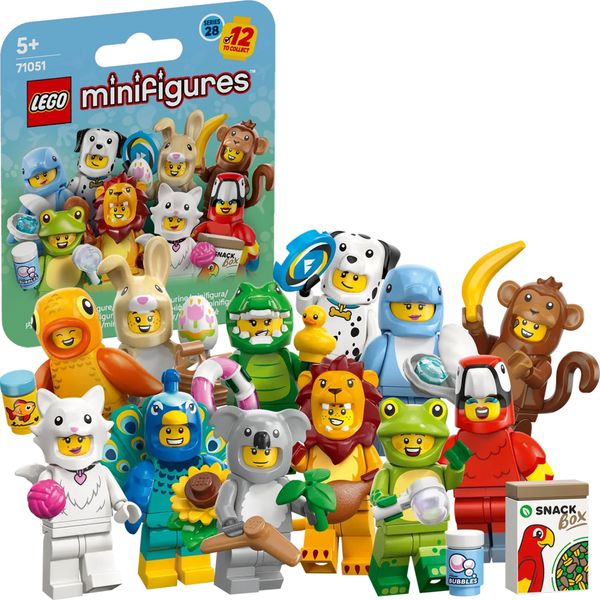 Lego Minifigures ® Minifigures Animali Serie 28, Figure Da Costruzione, 5 Anno/I, Multicolore, 7 Pezzo/I-image