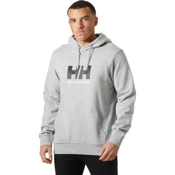 Helly Hansen Hh Logo 3.0 Felpa Con Cappuccio Grigio M Uomo Grigio M-image