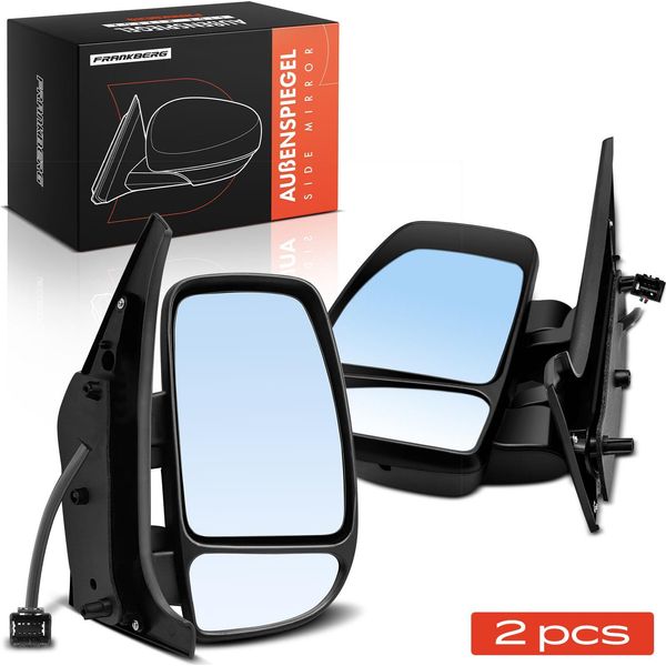 Frankberg 2X Specchietto Retrovisore Sinistro Destro Per Opel Movano Nissan X70-image