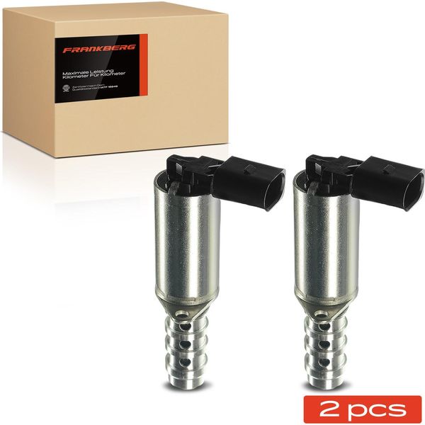 Frankberg 2X Valvola Di Controllo Fasatura Albero A Camme Per Vw Golf 1K Jetta Audi A3 8P A6 4F C6 Tt 8J-image