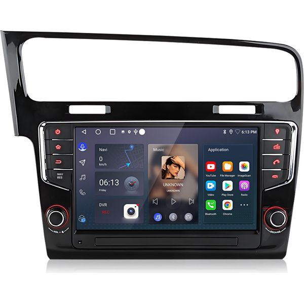 Autoradio Android Da 9 Pollici 2+32 Gb Per Vw Golf 7 Vii MK7 2013-2017 Wireless Carplay Android Auto Wifi Gps Navi Rds Dsp Dab+ Bt-image