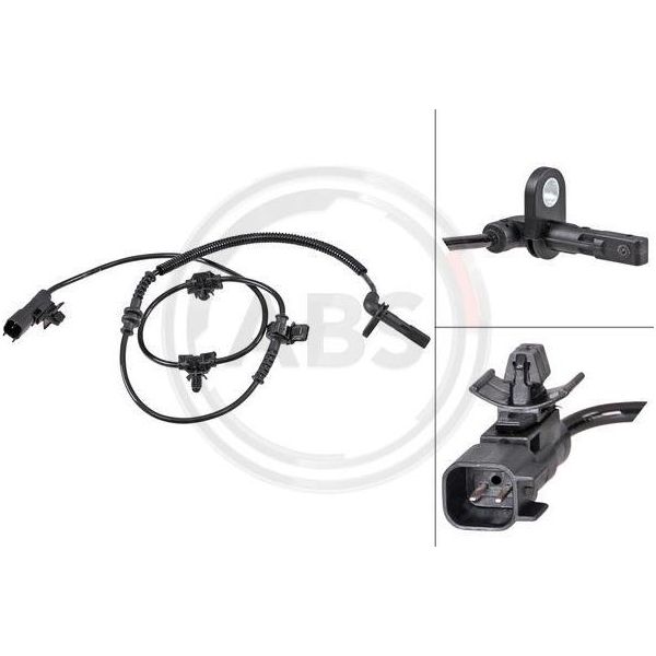 A.B.S. 32074 Sensore Velocità Ruota Oe 13473250 Compatibile Con Astra K-image