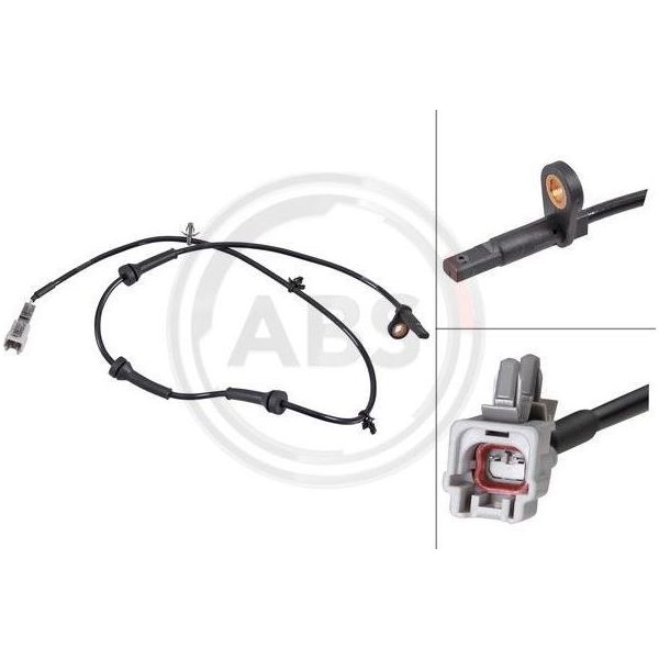 A.B.S. 31782 Sensore Velocità Ruota Oe 479001AA0A Compatibile Con Murano-image