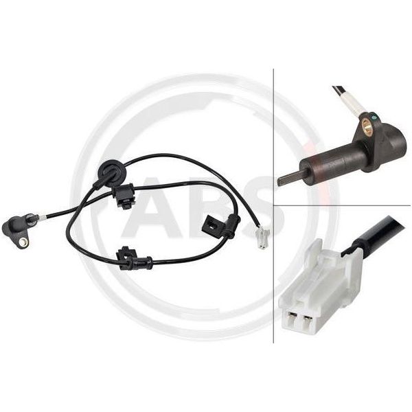 A.B.S. 31602 Sensore Velocità Ruota Oe 9568002100 Compatibile Con Atos-image