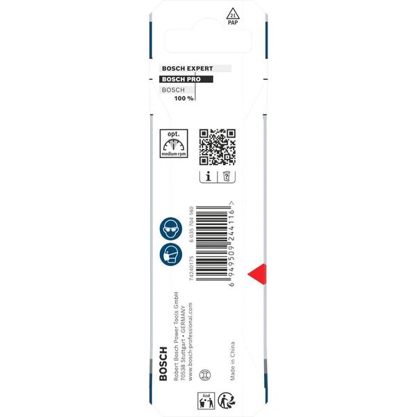 Punta Elicoidale Per Legno Bosch Pro Hss Wood, 3X25X73 Mm-image