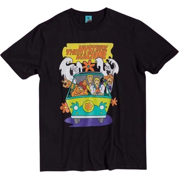 Scooby Doo - Maglietta "The Mystery Machine"" Per Uomo/Donna Unisex TT245 (Xxl) (Nero)"-image