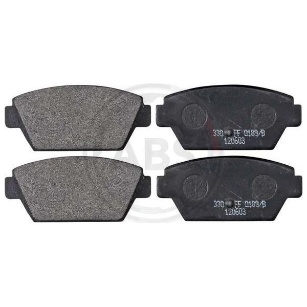 A.B.S. 36609 Set Pastiglie Freno, Freno A Disco Oe MB366288 Compatibile Con Lancer, Galant, Eclipse, Colt-image
