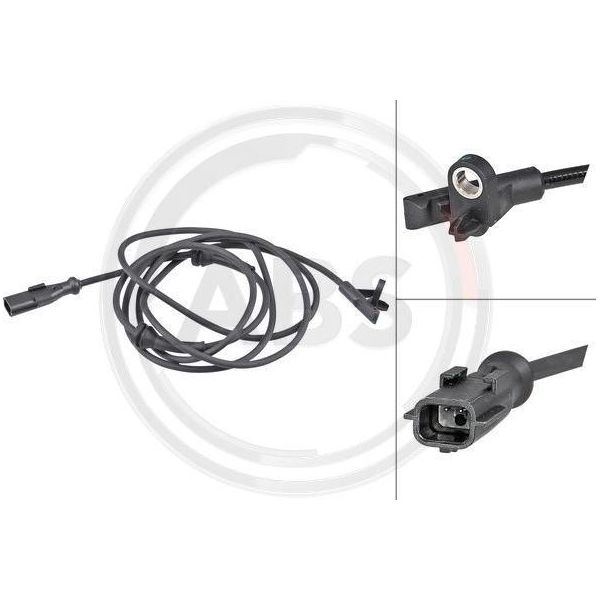 A.B.S. 30218 Sensore Velocità Ruota Oe 479506614R Compatibile Con Twingo-image