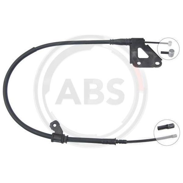 A.B.S. K17498 Cavo, Freno A Mano Oe 597604D000 Compatibile Con Carnival-image