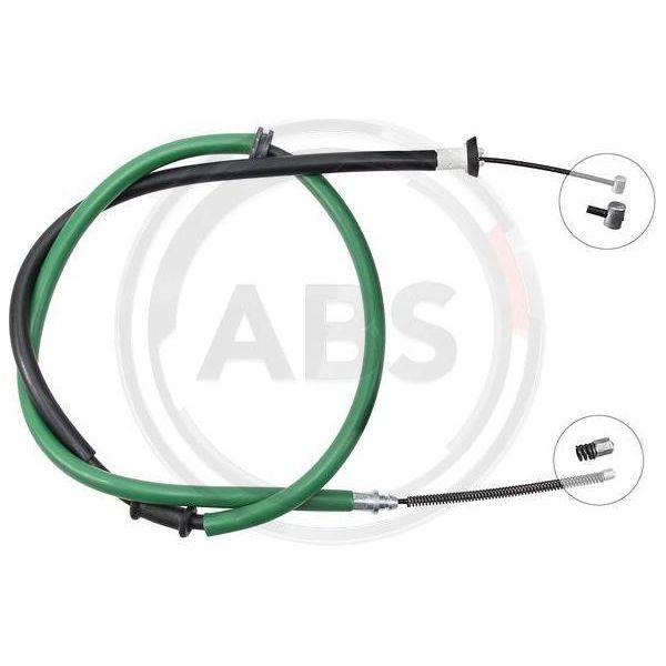 A.B.S. K16847 Cavo, Freno A Mano Oe 1635650280 Compatibile Con Nemo, Fiorino, Qubo, Bipper-image