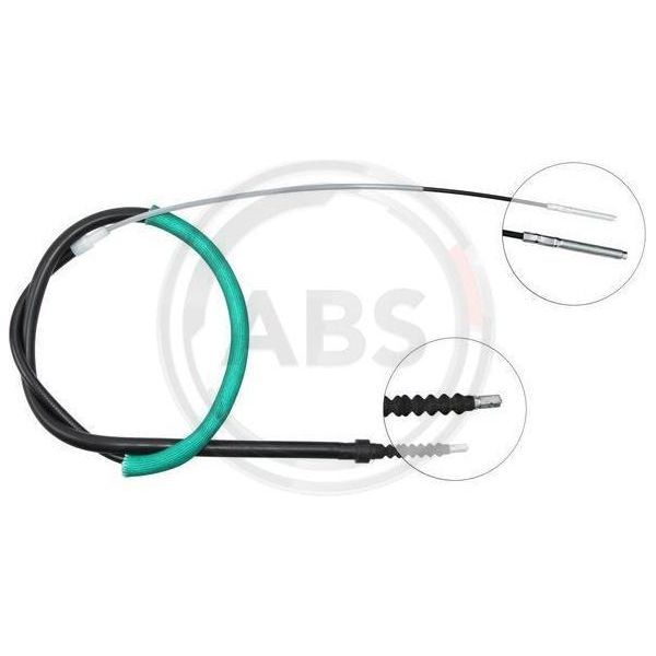 A.B.S. K12556 Cavo, Freno A Mano Oe 6K0609721A Compatibile Con Ibiza, Cordoba-image
