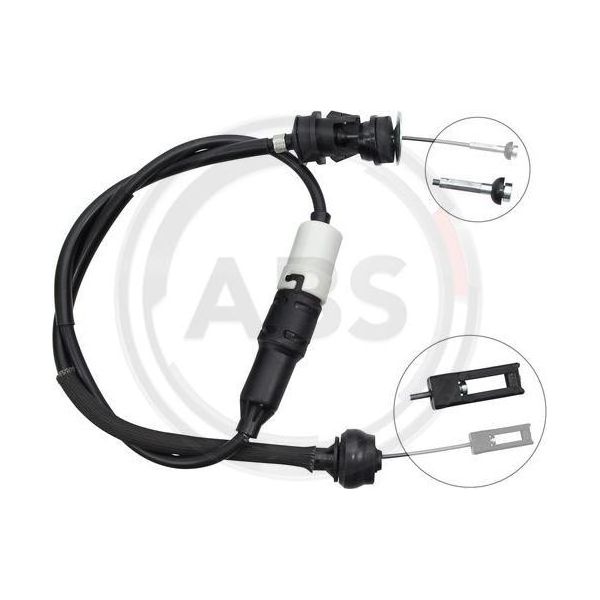 A.B.S. K27980 Cavo, Comando Frizione Oe 2150Z2 Compatibile Con Partner, Xsara-image