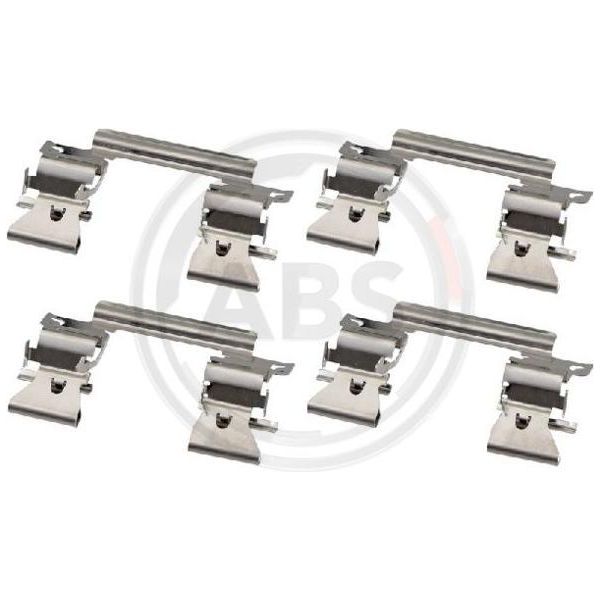 A.B.S. 1862Q Set Di Accessori, Pastiglie Freno A Disco Oe Compatibili Con Ranger-image
