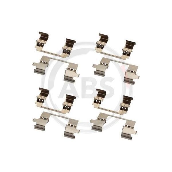 A.B.S. 1840Q Set Di Accessori, Pastiglie Freno A Disco Oe Compatibili Con Accord-image