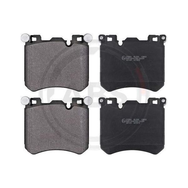 A.B.S. 37804 Set Pastiglie Freno, Freno A Disco Oe 34114073048 Compatibile Con X6, X5-image