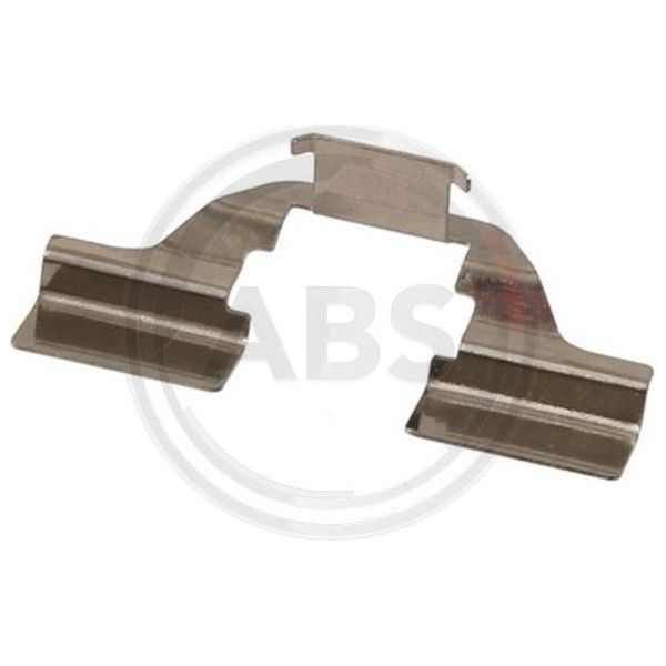 A.B.S. 1684Q Set Di Accessori, Pastiglie Freno A Disco Oe Compatibili Con Berlingo, C5, Roomster, Fabia, Partner, 607, 407, 308-image