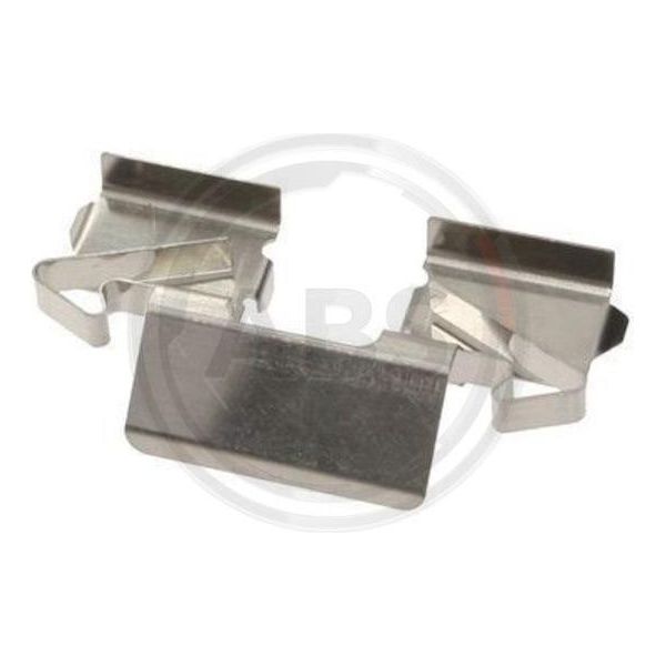 A.B.S. 1714Q Set Di Accessori, Pastiglie Freno A Disco Oe MB010800 Compatibili Con Carisma, Lancer, Colt-image