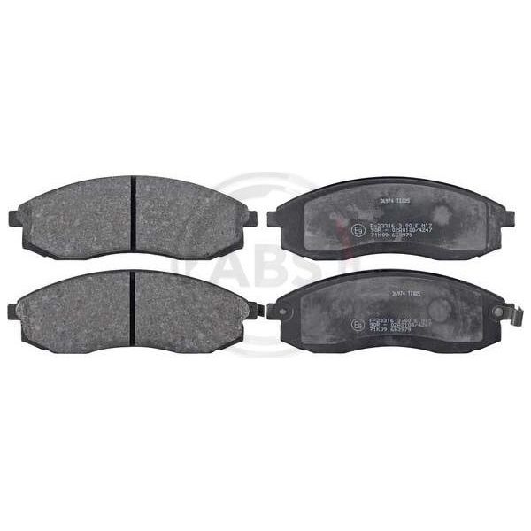 A.B.S. 36974 Set Pastiglie Freno, Freno A Disco Oe MN102617 Compatibile Con Maxima, Cefiro-image