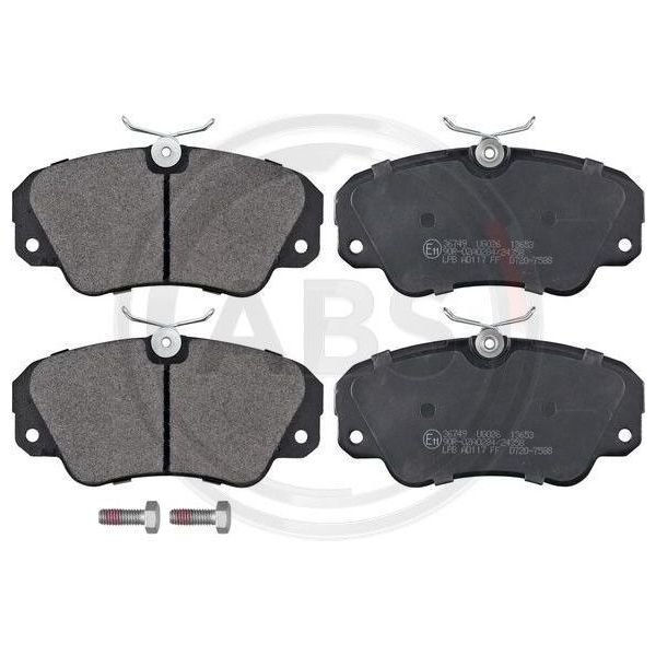 A.B.S. 36749 Set Di Pastiglie Freno, Freno A Disco Oe 90541293 Compatibile Con Omega, Senator-image