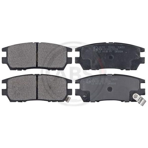 A.B.S. 36781 Set Di Pastiglie Freno, Freno A Disco Oe MB858463 Compatibile Con L400, Pajero-image