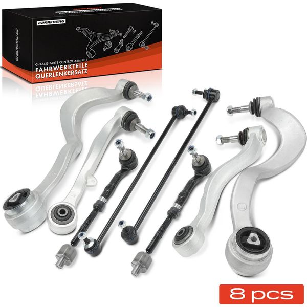 Frankberg 8X Braccio Trasversale Anteriore Sinistro Destro Per Bmw Serie 7 E65 E66 E67 2001-2008-image