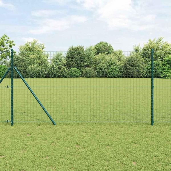 Maison Exclusive - Palo Della Recinzione Verde 50 X 1,2 M (Maglia 25 X 25 Mm)-image