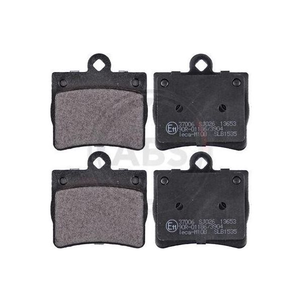 A.B.S. 37006 Set Pastiglie Freno, Freno A Disco Oe 0024205120 Compatibile Con Classe C-image
