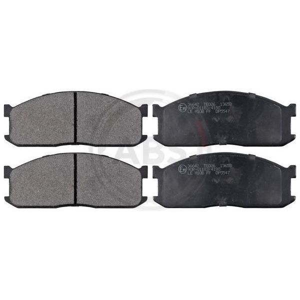 A.B.S. 36642 Set Pastiglie Freno, Freno A Disco Oe 3250077 Compatibile Con K2900, K2700, K2500, Bongo, Besta-image