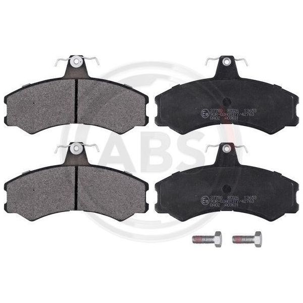 A.B.S. 37780 Set Di Pastiglie Freno, Freno A Disco Oe 500028835 Compatibile Con Massif-image