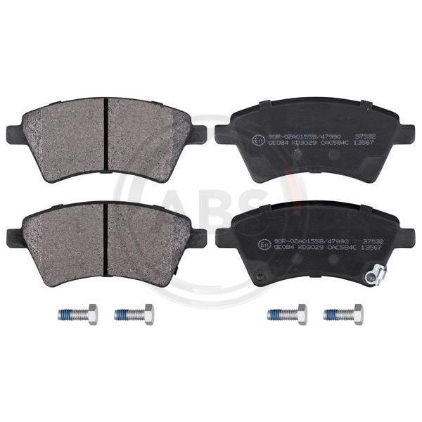 A.B.S. 37532 Set Di Pastiglie Freno, Freno A Disco Oe 71742853 Compatibile Con Sedici-image