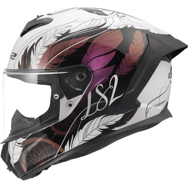 Ls2 Ff820 Rapid Iii Boho Casco Integrale Bianco, Nero L Bianco, Nero L-image