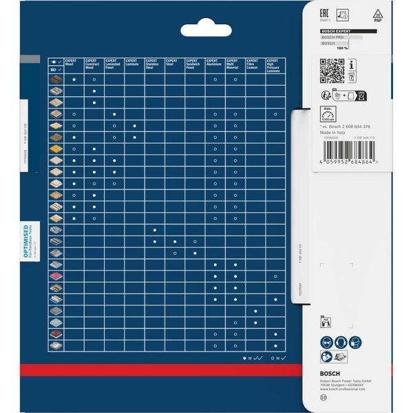 Lama Circolare Bosch Expert Wood, 190X30 Mm, Z60-image