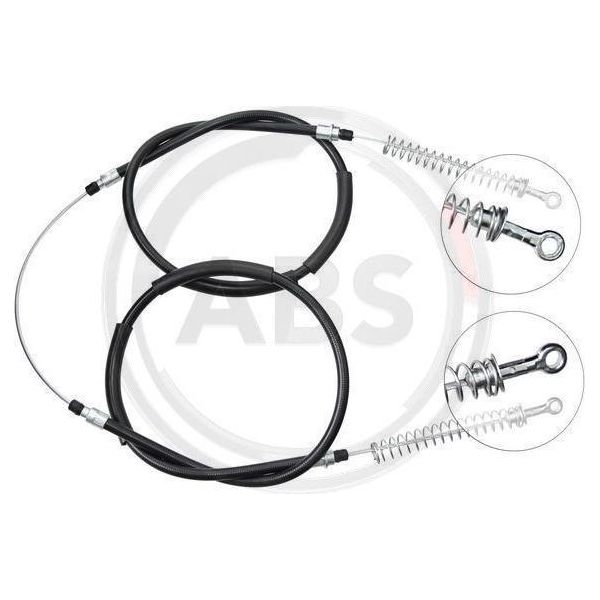 A.B.S. K11495 Cavo, Freno A Mano Oe SE021167320A Compatibile Con Ibiza, Malaga-image