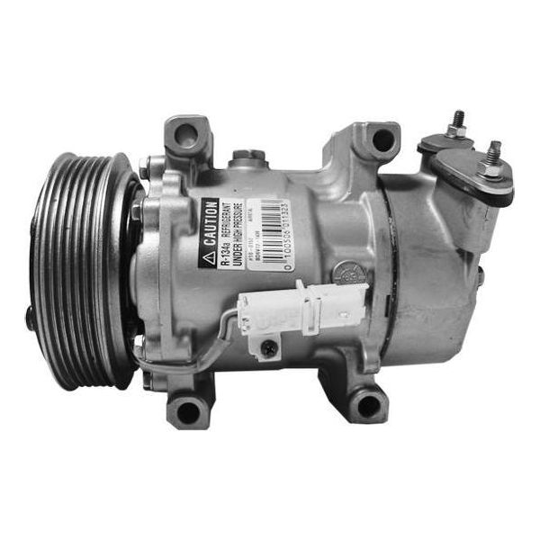Airstal 10-0152 Compressore Climatizzatore Oe 6453FR Compatibile Con Berlingo, C2, C3, Partner, Bipper, 307, 206, 1007, Qubo, Fiorino, Xsara, Nemo-image