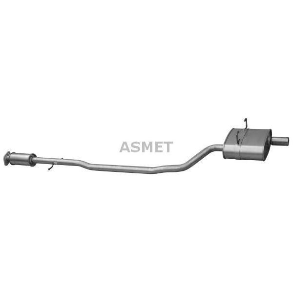 Asmet 12025 Silenziatore Centrale Oe 18107526614 Compatibile Con Mini-image