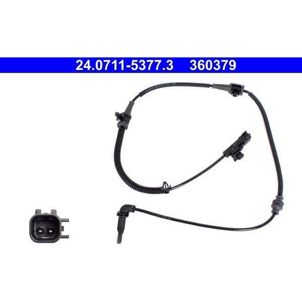 Ate 24.0711-5377.3 Sensore Velocità Ruota Oe 1247326 Compatibile Con Astra J, Cascada-image